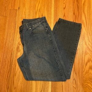 Classic Blue Straight Leg Jeans